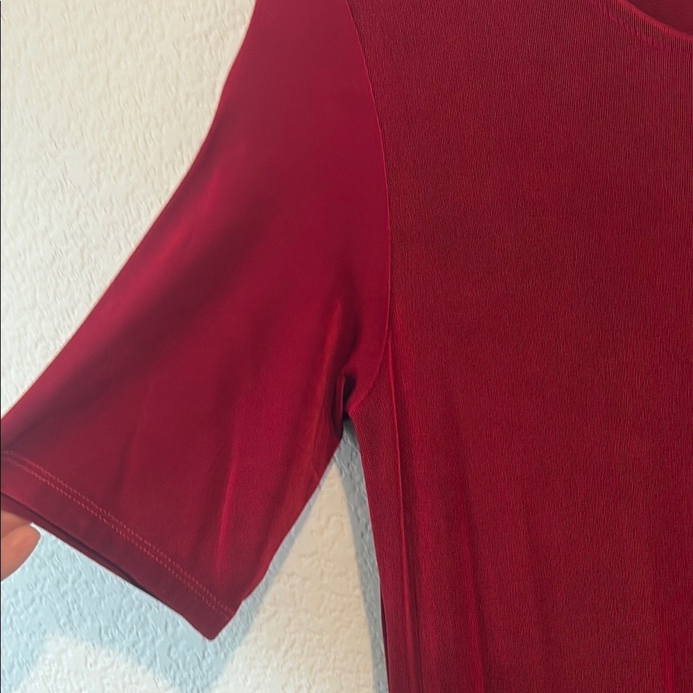 Vintage made in USA Red Dress petite medium - Picture 4 of 5